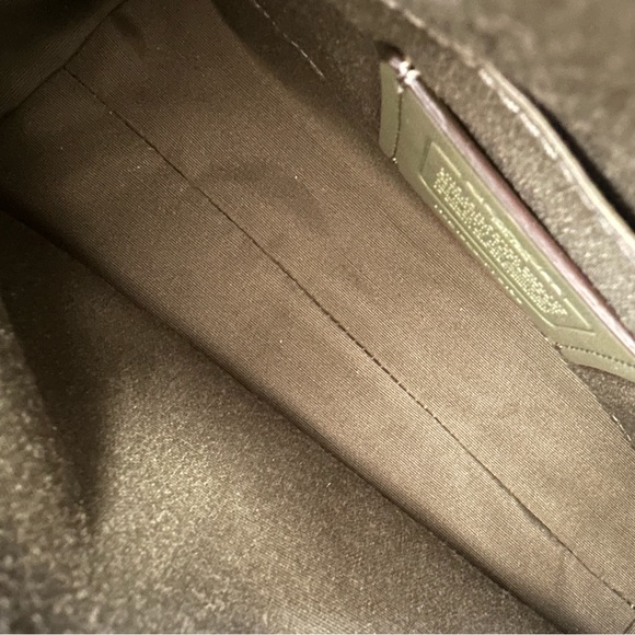 NWT Authentic Coach Mia shoulder bag in military green(BAG ONLY) - Picture 5 of 7
